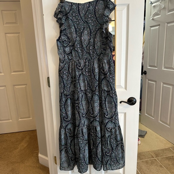 J. Crew flutter sleeve dress - Picture 2 of 4